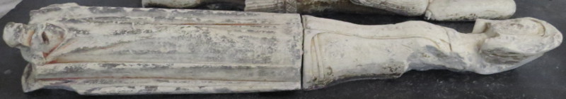 Netherlands Breda - Grote Kerk Jan II van Polanen 1378 1st wife Oda van Hoorne 1353 2nd wife Machteld van Rotselaar 1366